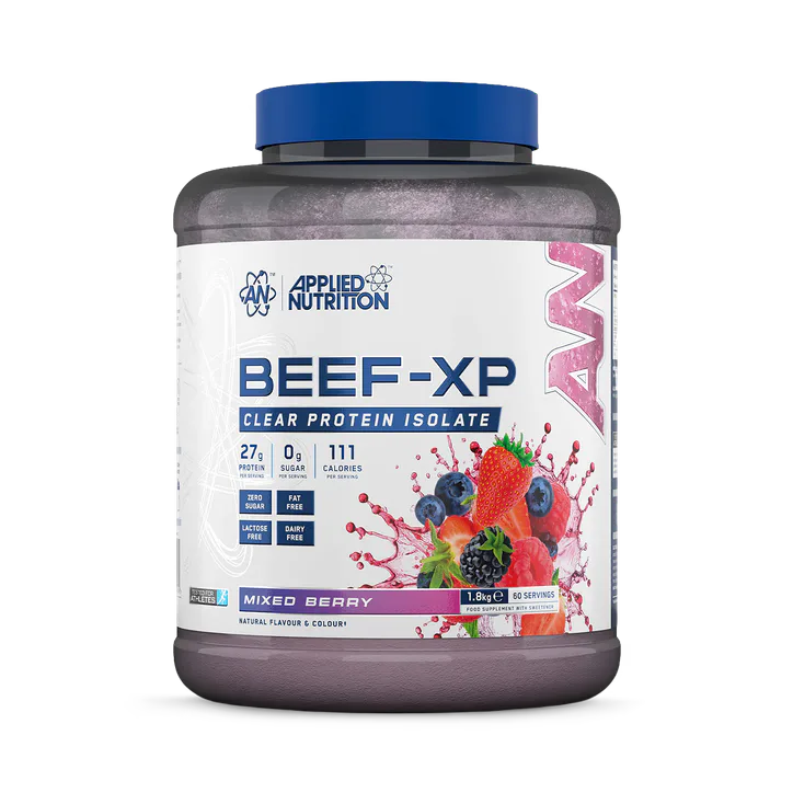 Applied Nutrition Beef XP Clear Protein Isolate Mixed Berry 1.8KG