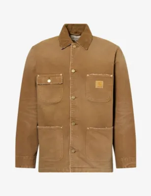 CARHARTT WIP Chore Brand-Patch Cotton-Canvas Jacket
