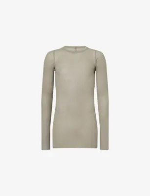 RICK OWENS Long Ribbed Long-Sleeve T-Shirt