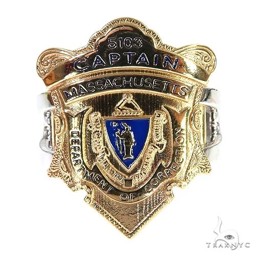 RINA - For Him CUSTOM Custom Made police Badge Ring 67876 in 10 – Ring