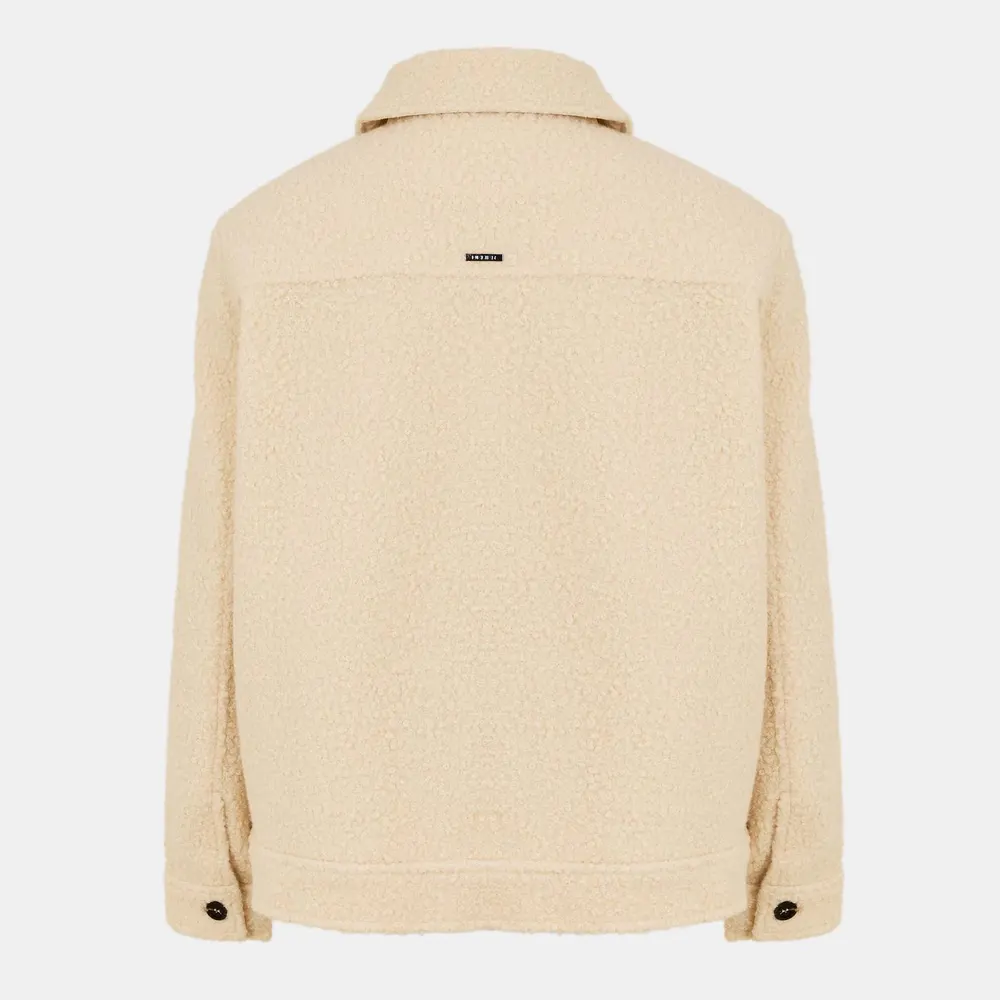 BELIER Men's Harrington Jacket in Ecru #9, additional product view 2