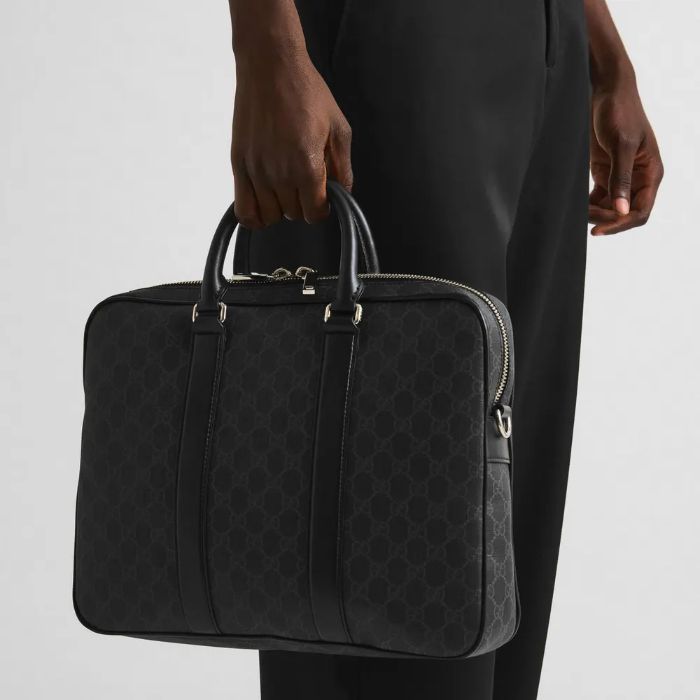 Gucci Men's Document Laptop Bag detail 3