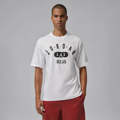 Jordan Men's Milan T-Shirt - White/Black in White/Black – Nike men's and unisex
