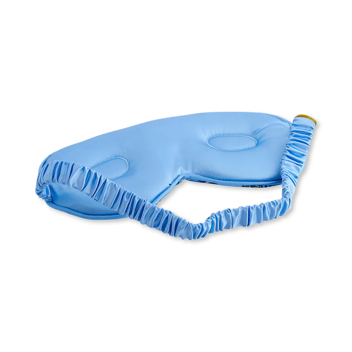 Smug Cloud Padded Satin Sleep Mask Butterflies detail 2