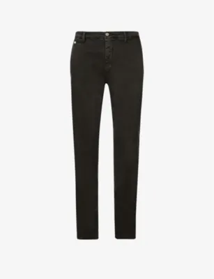 REPLAY Benni Hyperflex straight-fit straight-leg stretch-denim chino - 32/32