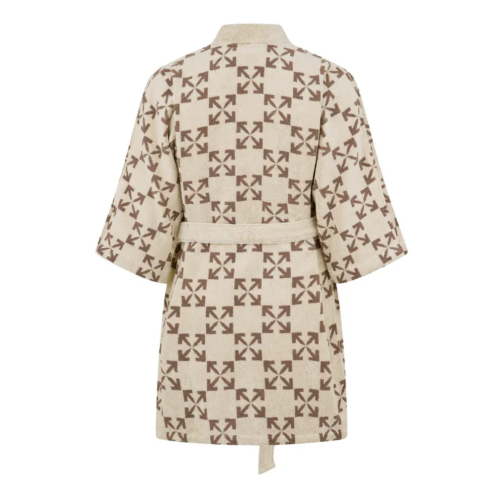 Off White Bathrobe detail 2