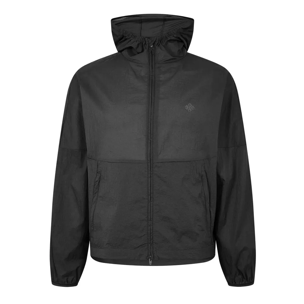 The Couture Club Mens Transparent Windbreaker