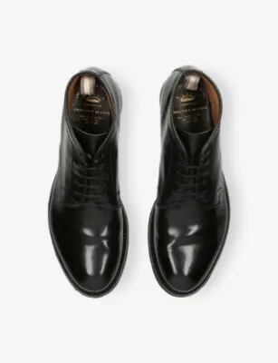 OFFICINE CREATIVE Anatomia Lace-Up Chukka Boots - EUR 41 / 7 UK MEN in BLACK, additional product view 2