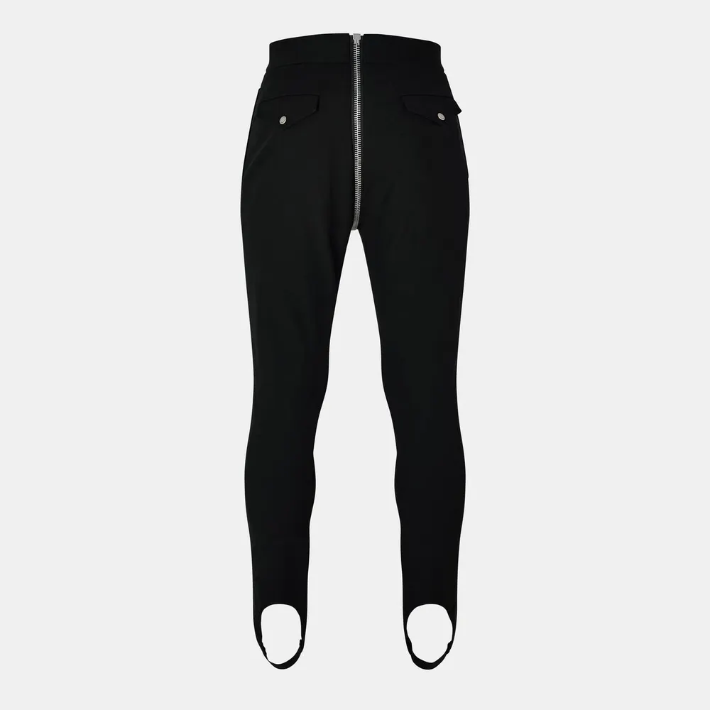 Gucci Men's Black Precision Cut Fit Leggings detail 2