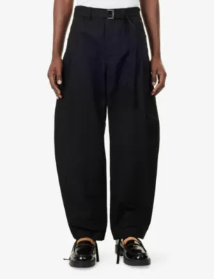 SACAI Rip Stop Relaxed-Fit Cotton-Blend Cargo Trousers detail 3