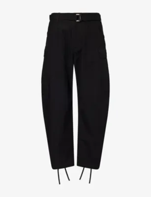 SACAI Rip Stop Relaxed-Fit Cotton-Blend Cargo Trousers