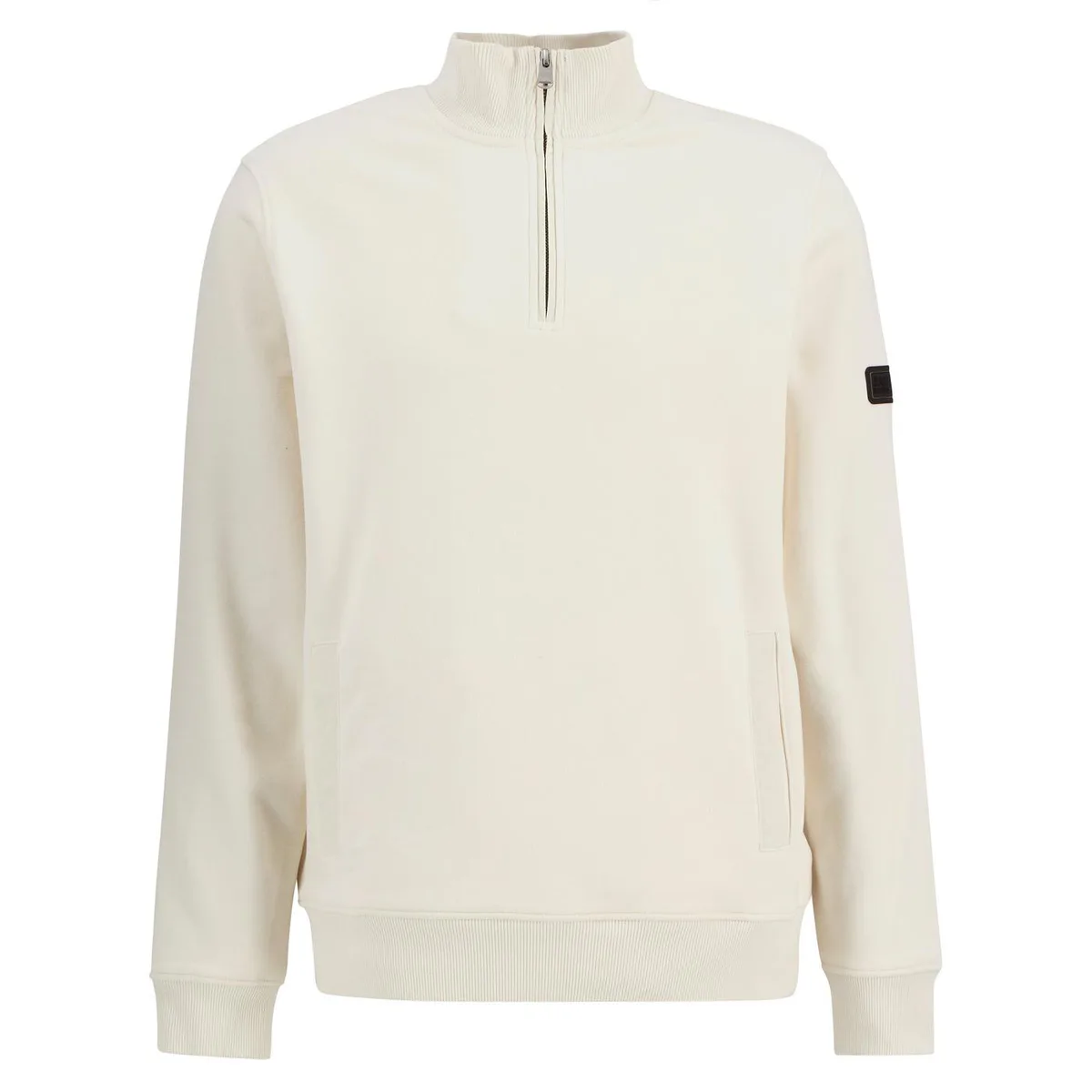 Barbour International Men's Ehan Half Zip Cotton Long Sleeve Sweatshirt