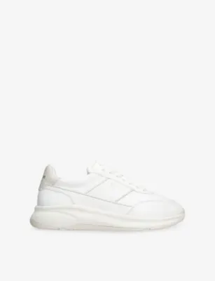 AXEL ARIGATO Genesis Neo Runner Suede and Leather Low-Top Trainers - EUR 43 / 9 UK MEN in White – Mens | Trainers | Lace up trainers