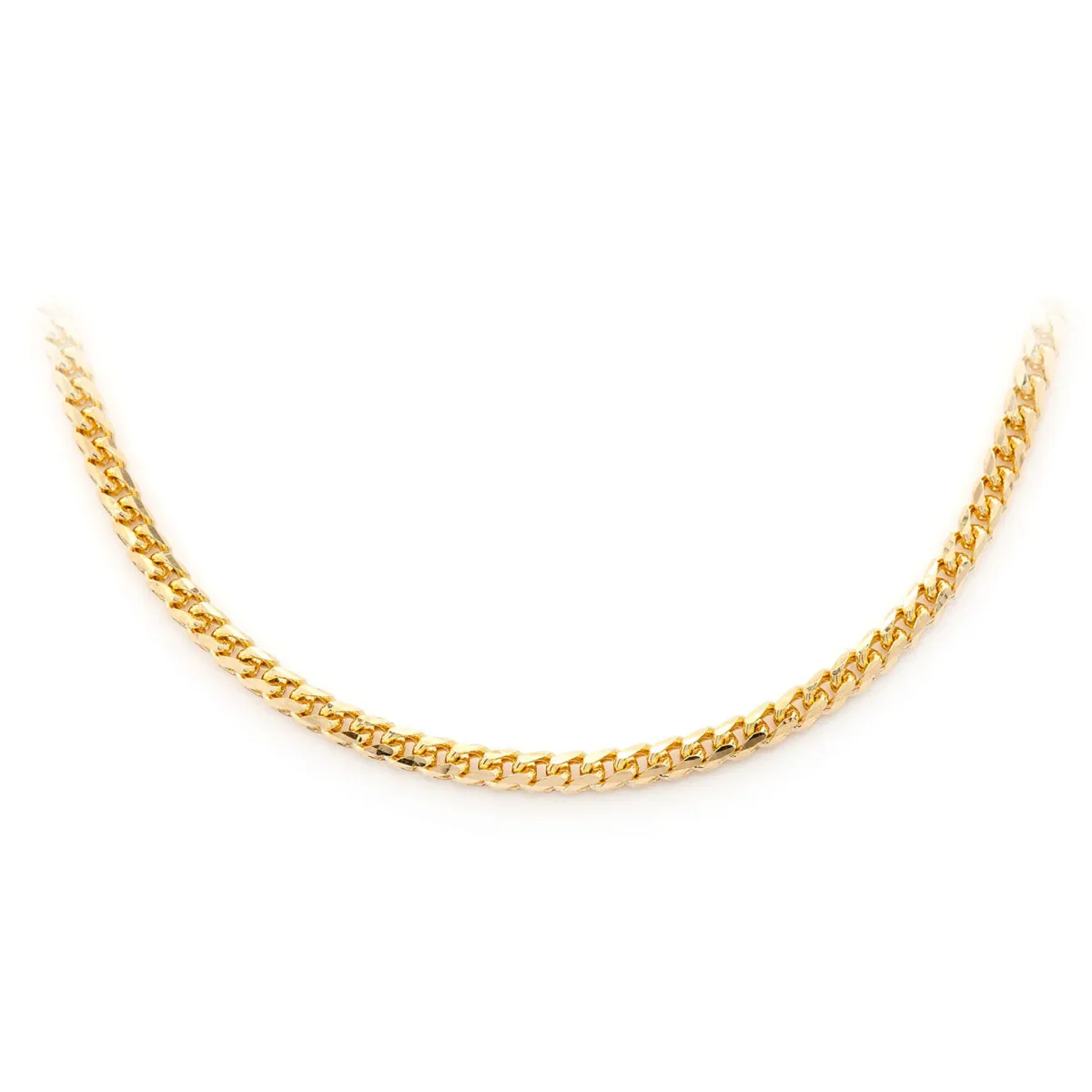 For Him Franco Gold Chain in 3mm / Rose Gold / 22" – Chain