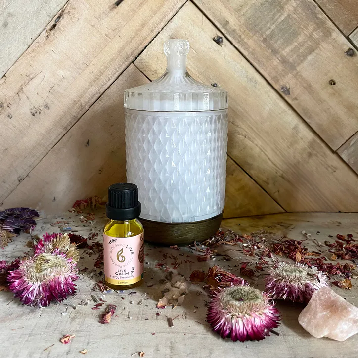 B Calm Energy & Immunity Essential Oil Blend 15ml – Eucalyptus, Lemon & Peppermint – Live Calm detail 3