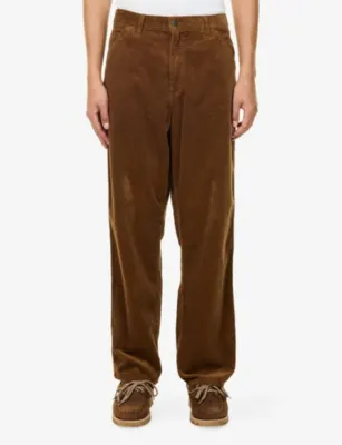 CARHARTT WIP Simple Straight-Leg Corduroy Cotton Trousers - 30/32 detail 3