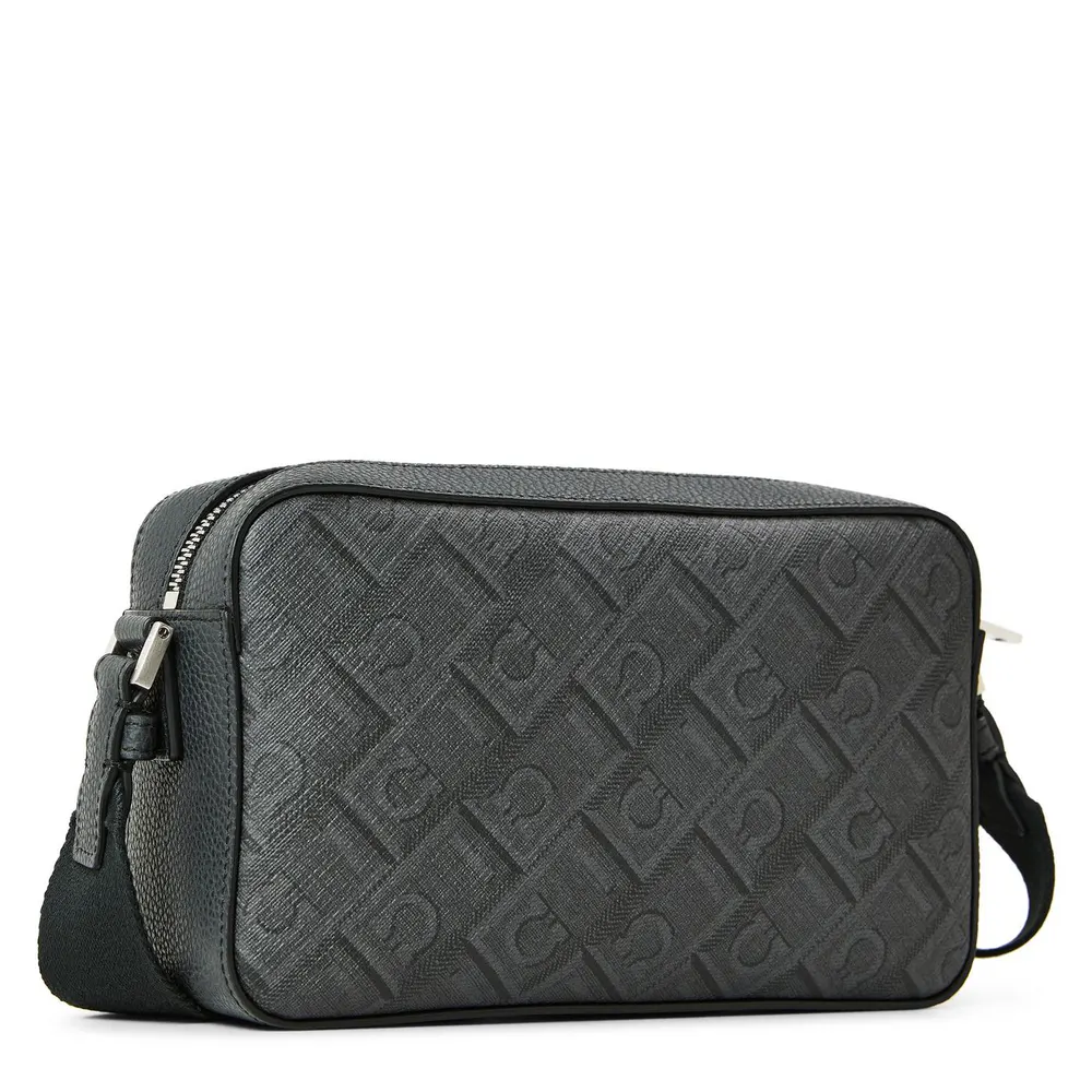 Ferragamo FG Monogram Xbody Sn63 in Nero/Grigio, additional product view 2