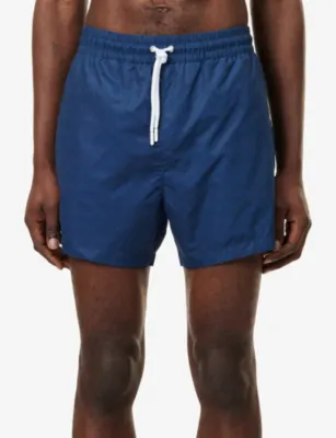 MISSONI Mid-Length Swim Shorts in BLUE, additional product view 2
