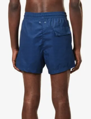 MISSONI Mid-Length Swim Shorts in BLUE, additional product view 3