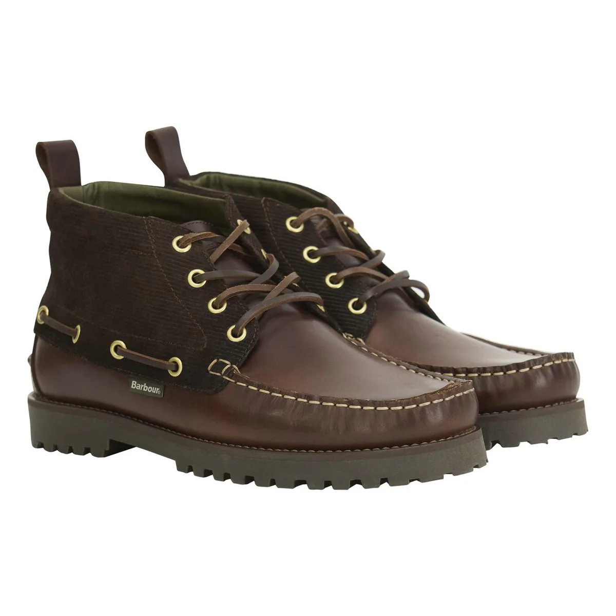 Barbour Men's Harle Mid Leather Chukka Boots