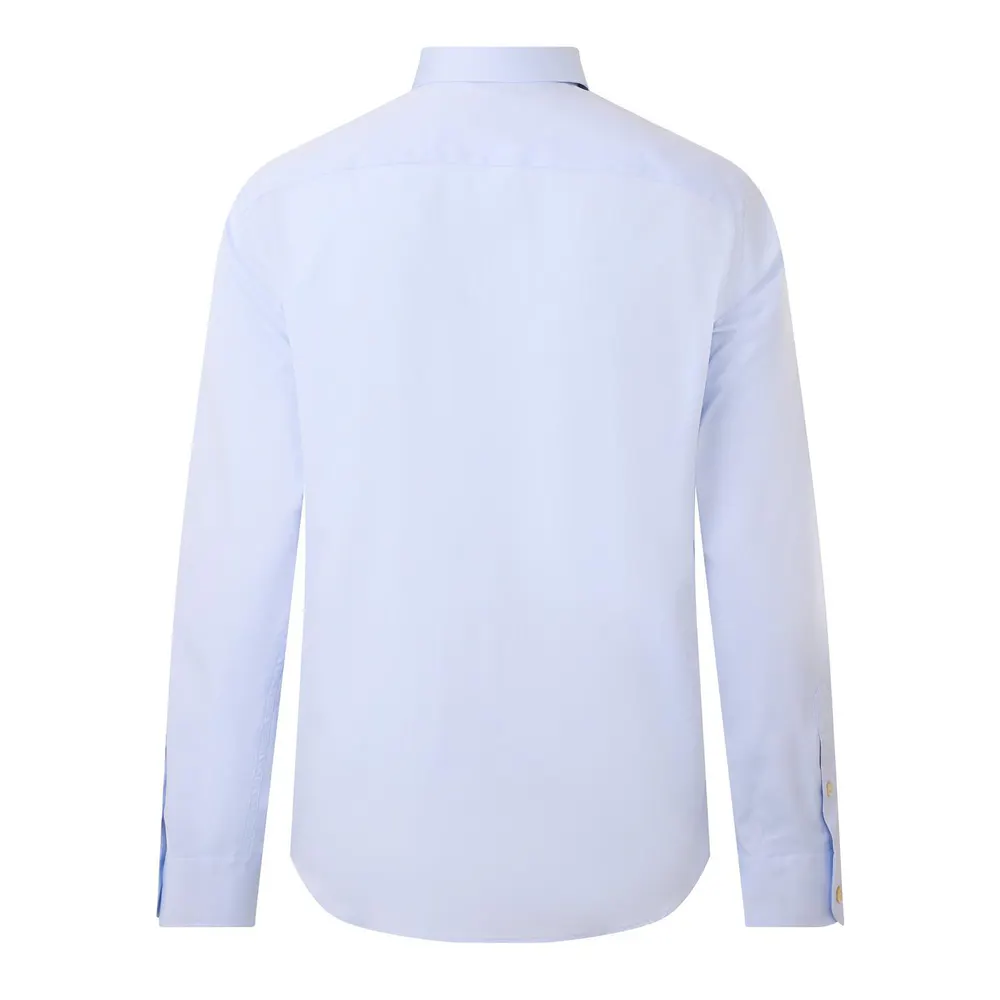 Valentino Val Oxford Shirt Sn64 in Light Cloud, additional product view 2