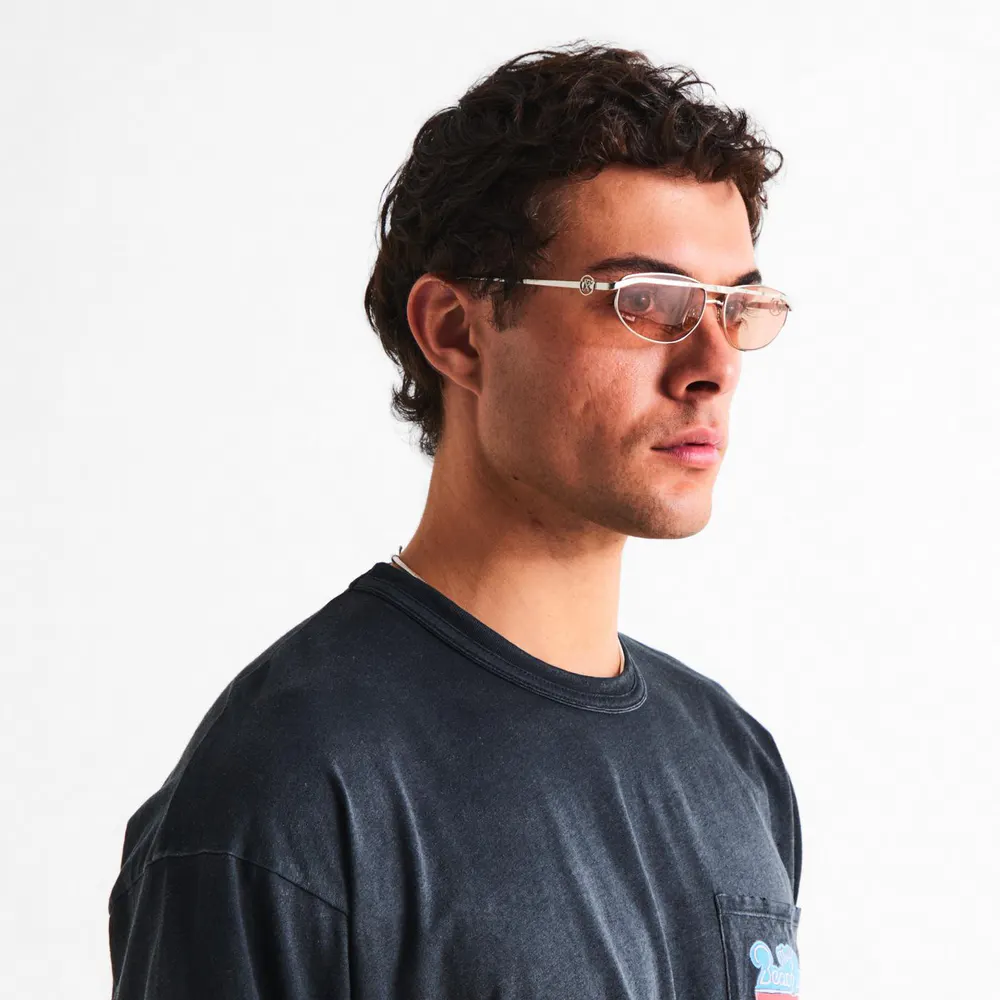 Represent Men's Pilot-Inspired Aviator Sunglasses detail 2