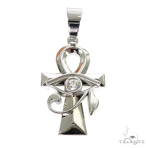 RINA - For Him CUSTOM Ankh Eye of Horus Pendant 66962 in Rose Gold – Pendant