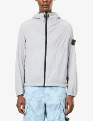 STONE ISLAND Ultralight Hooded Woven Jacket detail 3