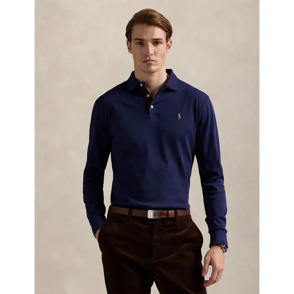 Polo Ralph Lauren Pima Polo Shirt detail 2