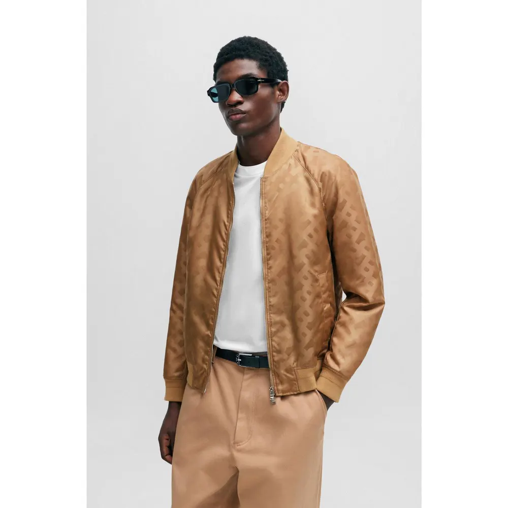 Boss Men's Corondo Bomber Jacket detail 2