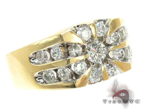 RINA - For Him FACTORY Yellow Gold Channel Diamond Ring 22575 in Rose Gold / 8 – Ring