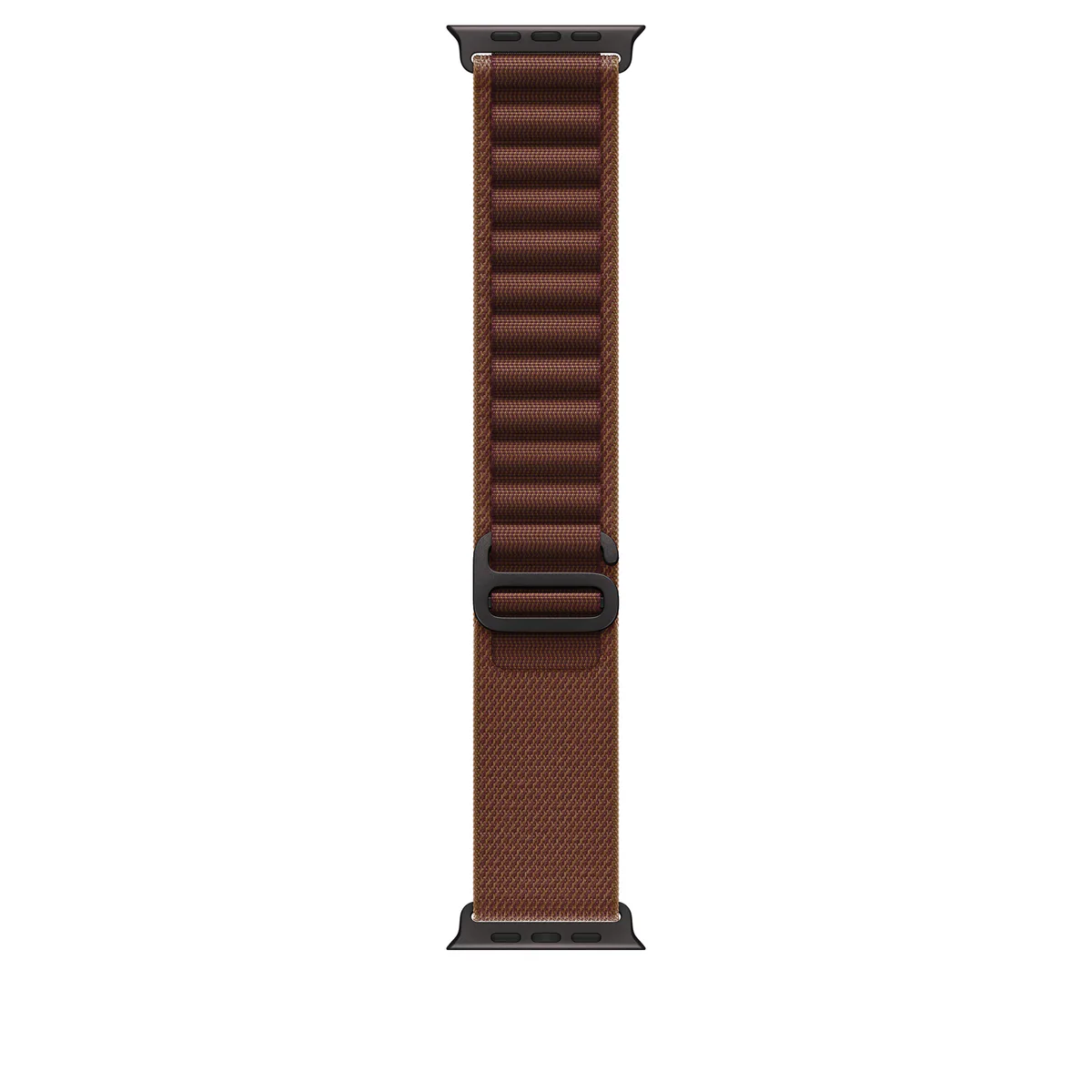Apple 49mm Burgundy Alpine Loop - Medium - Black Titanium Finish