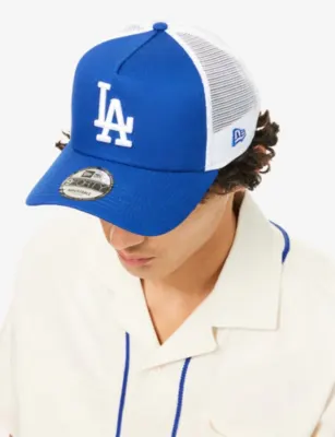 NEW ERA 9FORTY LA Dodgers cotton trucker cap detail 2