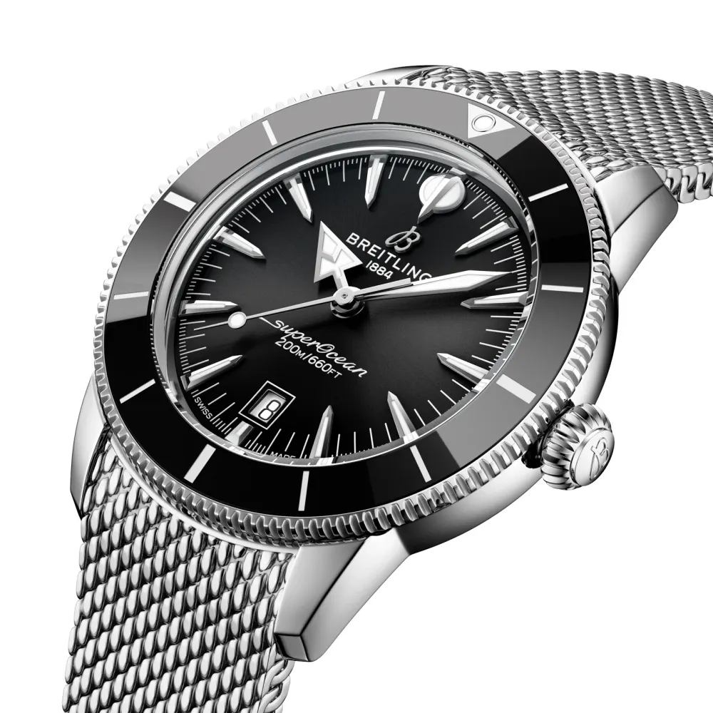 Breitling Superocean Heritage B31 Automatic 44mm Mens Watch Black in Black, additional product view 3