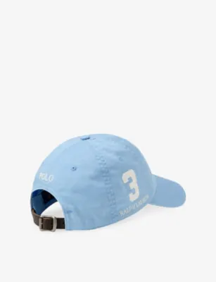 POLO RALPH LAUREN Logo-Embroidered Cotton Baseball Cap detail 3