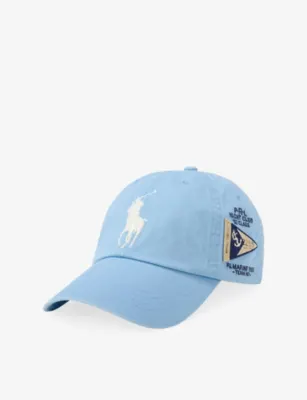 POLO RALPH LAUREN Logo-Embroidered Cotton Baseball Cap