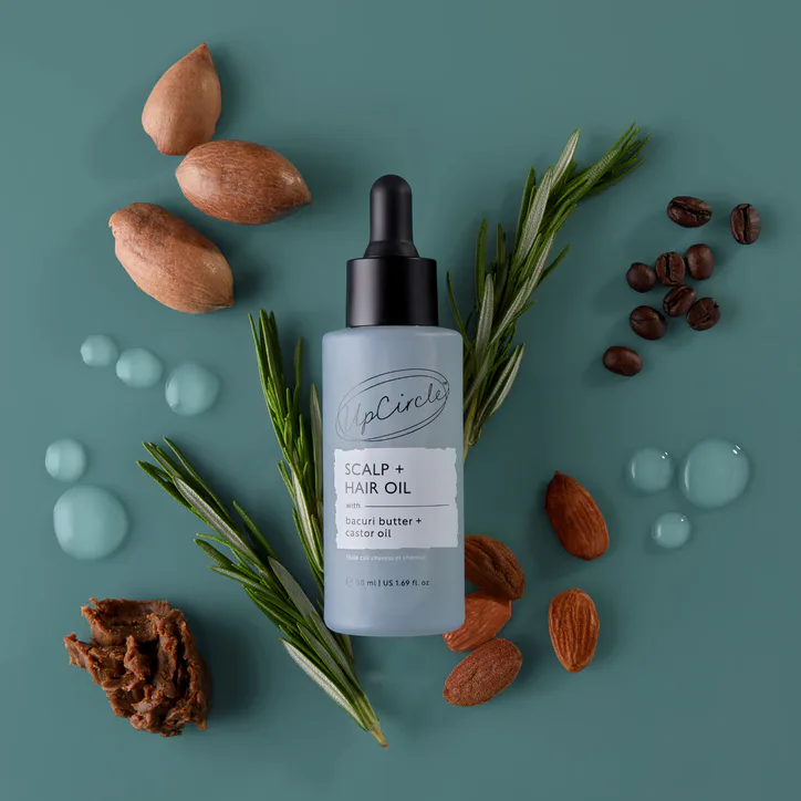 UpCircle Scalp + Hair Oil With Upcycled Bacuri Butter And Castor Oil 100ml detail 2