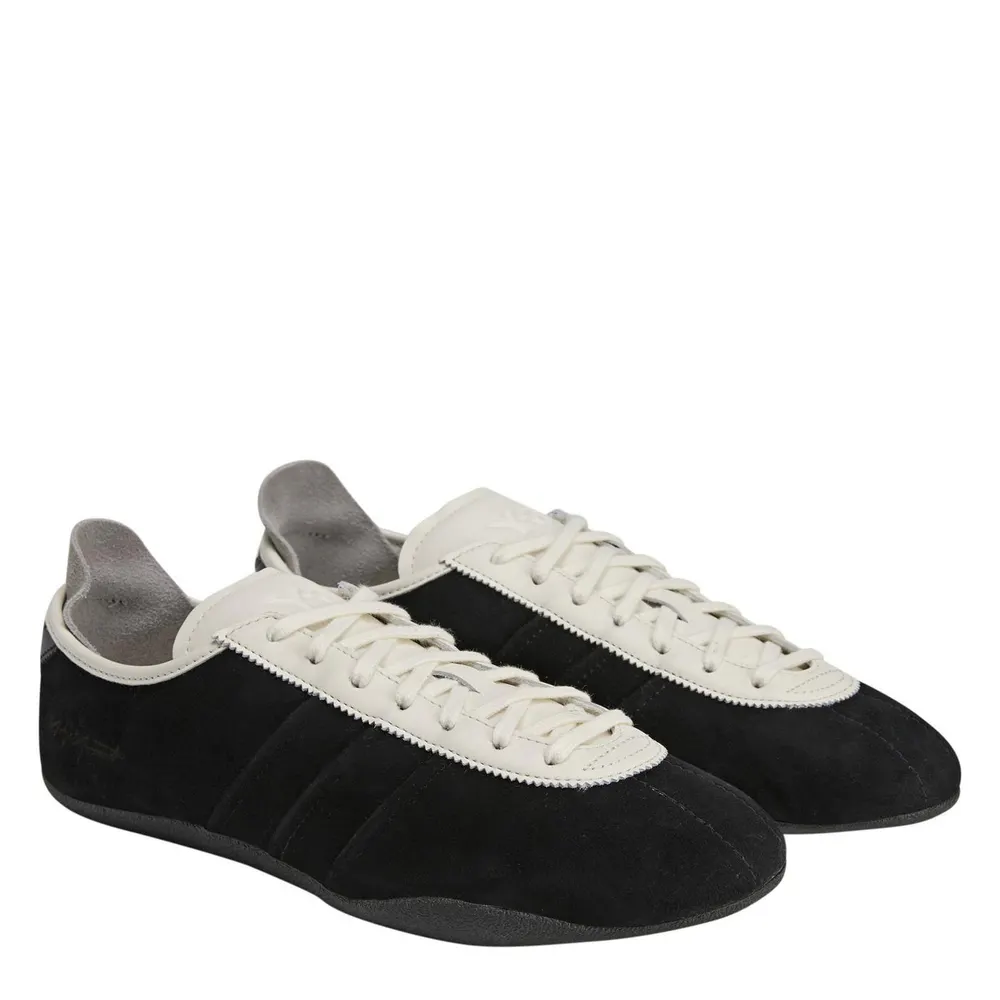Y3 Men's Tokyo Low-Top Trainers in Black, additional product view 3
