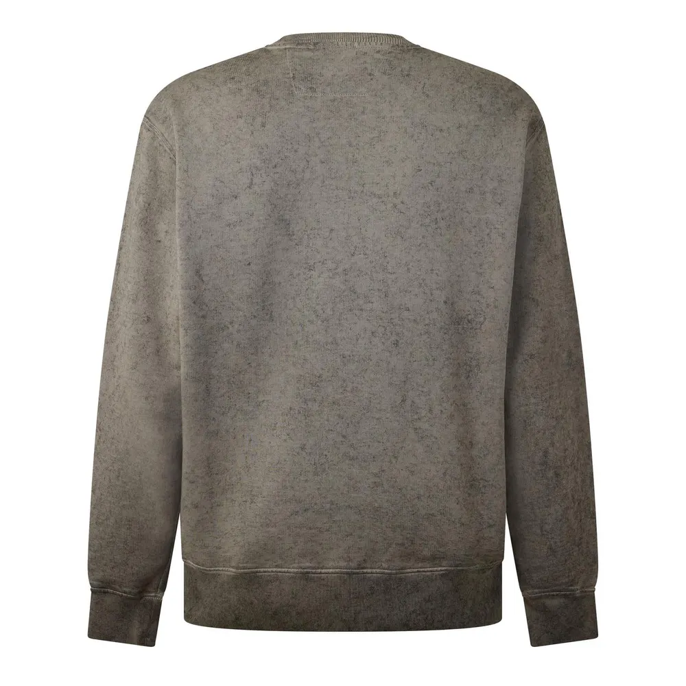 CP Company Men's Re-Colour Cotton Crew-Neck Sweatshirt detail 2