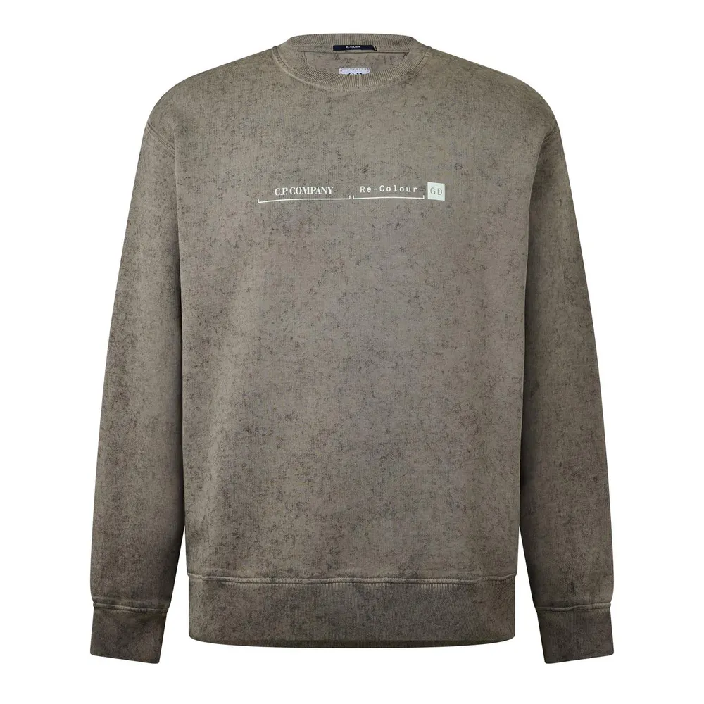 CP Company Men's Re-Colour Cotton Crew-Neck Sweatshirt