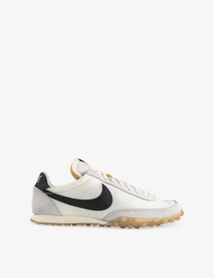 For Him Waffle Suede and Mesh Trainers - EUR 44.5 / 10.5 UK MEN in SAIL BLACK COCONUT M – Mens | Trainers | Lace up trainers