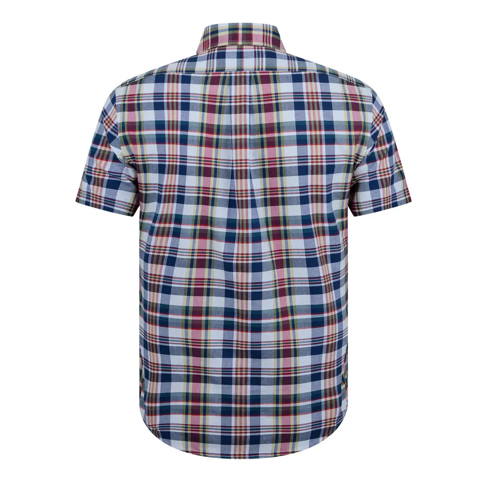 Polo Ralph Lauren Oxford Check Short Sleeve Shirt detail 2