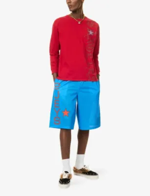 TWOJEYS All-Star Mesh Shorts in BLUE, additional product view 2