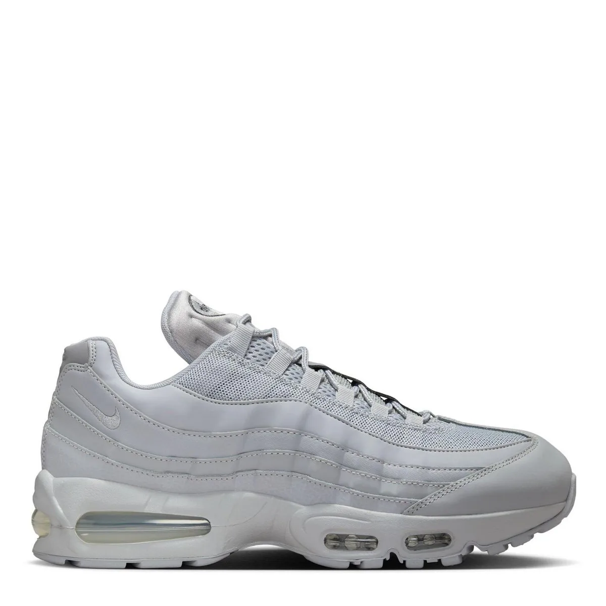 For Him Nike Men's Air Max 95 Big Bubble Trainers in Wolf Grey – Footwear