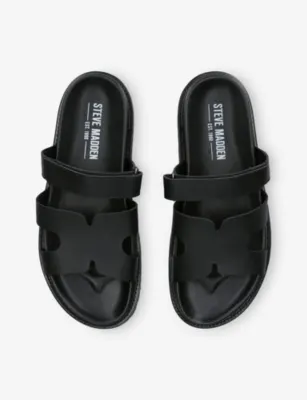 STEVE MADDEN Manu Leather Sandals - EUR 44 / 10 UK MEN detail 2