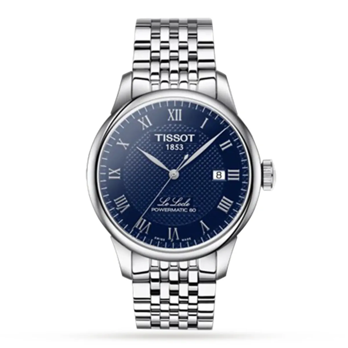 Tissot Le Locle Powermatic 80 40mm Mens Watch Blue
