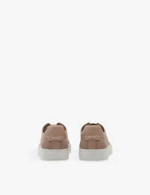 REISS Finley Knitted Trainers - EUR 42 / 8 UK MEN in LIGHT TAUPE BROWN, additional product view 3