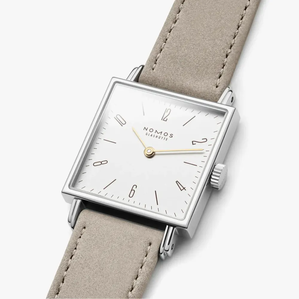 NOMOS Glashutte Tetra Duo 27mm Watch in Beige, additional product view 3