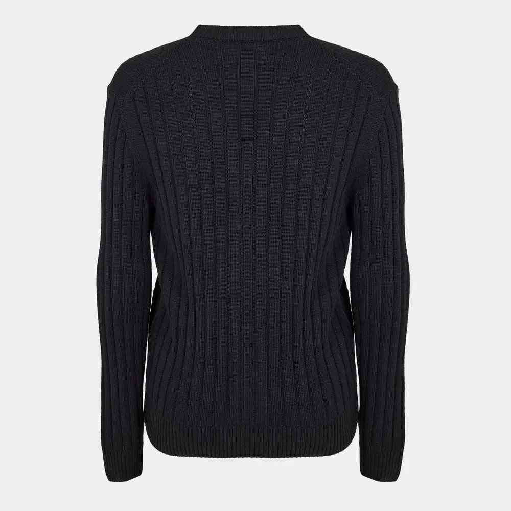 Boss Men's Losilvio Button-Front Tailored Cardigan in Black, additional product view 2