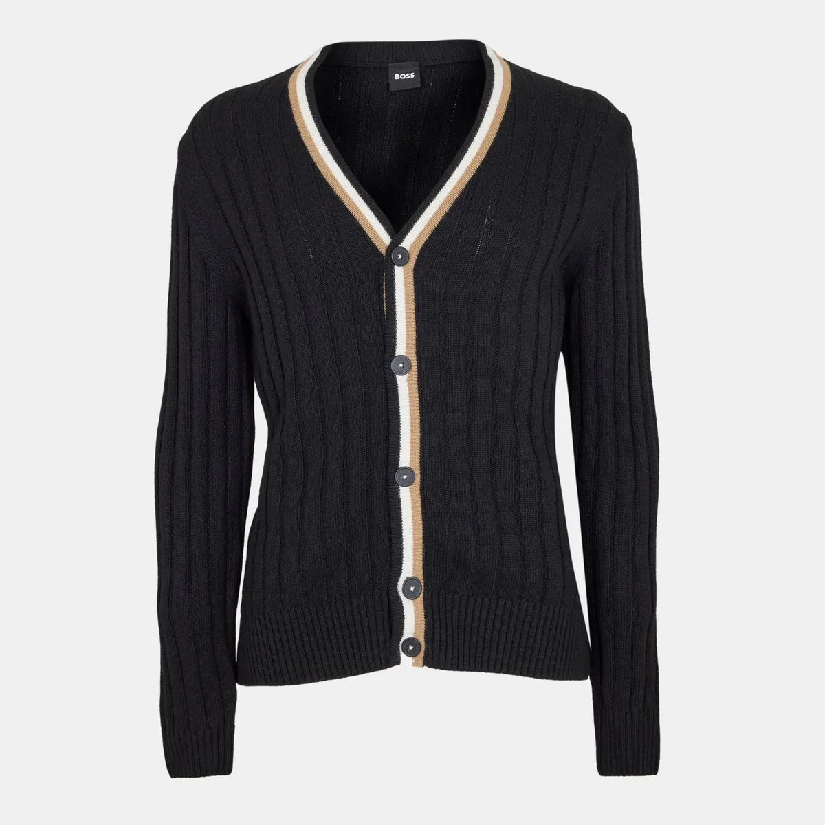 Boss Men's Losilvio Button-Front Tailored Cardigan